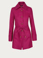 PATRIZIA PEPE COATS PINK 40 IT PAT-U-2S0368-T0516