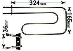 PATTERN ELEMENT B168 1200W CREDA. PN# ELE002
