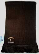 Paul & Shark Black Knitted Scarf