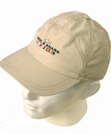 Light Beige Polyester Cap