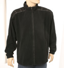 Paul & Shark Mens Black Full Zip Fleece Jacket