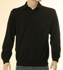 Paul & Shark Mens Black Long Sleeve Wool Sweater