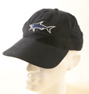 Mens Paul & Shark Navy with Large Shark Logo Cotton Cap