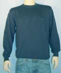 Paul & Shark Navy Round Neck Cotton Sweater