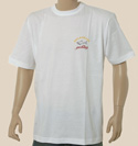Paul & Shark White Short Sleeve Cotton T-Shirt With Logo