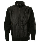 Paul and Shark Black Full Zip Jacket with