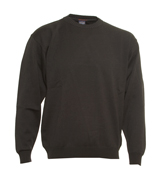 Paul and Shark Black Round Neck Sweater