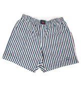 Paul and Shark Navy and White Stripe Swim Shorts