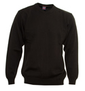 Paul and Shark Black V Neck Wool Sweater