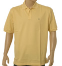 Paul and Shark Custard Yellow Short Sleeve Cotton Polo Shirt