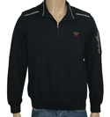 Paul and Shark Navy 1/4 Zip Sweatshirt