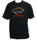 Paul and Shark Navy Cotton T-Shirt