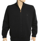 Paul and Shark Navy iPod Full Zip Teflon Coated Sweater