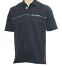 Paul and Shark Navy Pique Polo Shirt