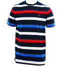 Paul and Shark Navy, Red and White Stripe T-Shirt