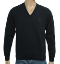 Paul and Shark Navy V-Neck Sweater