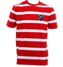 Paul and Shark Red and White Stripe T-Shirt