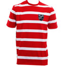 Red and White Stripe T-Shirt