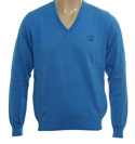 Paul and Shark Royal Blue V-Neck Sweater
