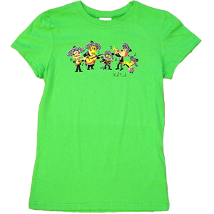 Womens Green Mexico tee