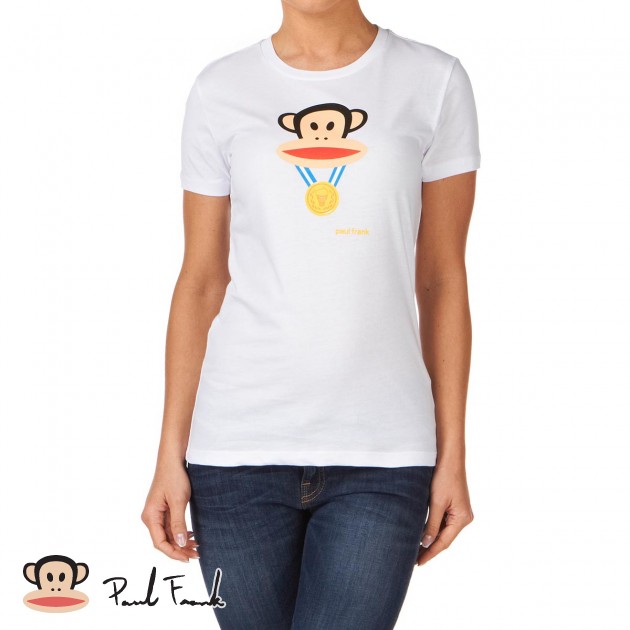Paul Frank Womens Paul Frank Julius Gold Medal T-Shirt -