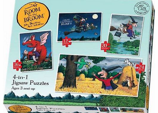 4-in-1 Room on the Broom Puzzle