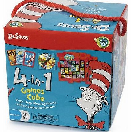 Paul Lamond Dr Seuss 4-in-1 Cube Game
