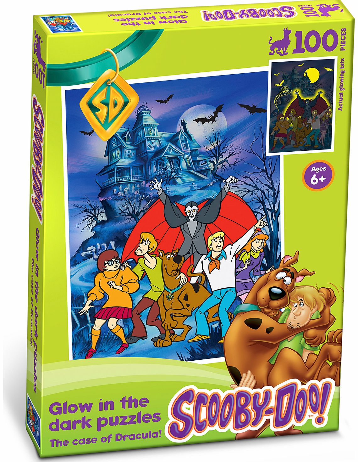 Paul Lamond Games Scooby Doo Dracula 100 Piece Puzzle