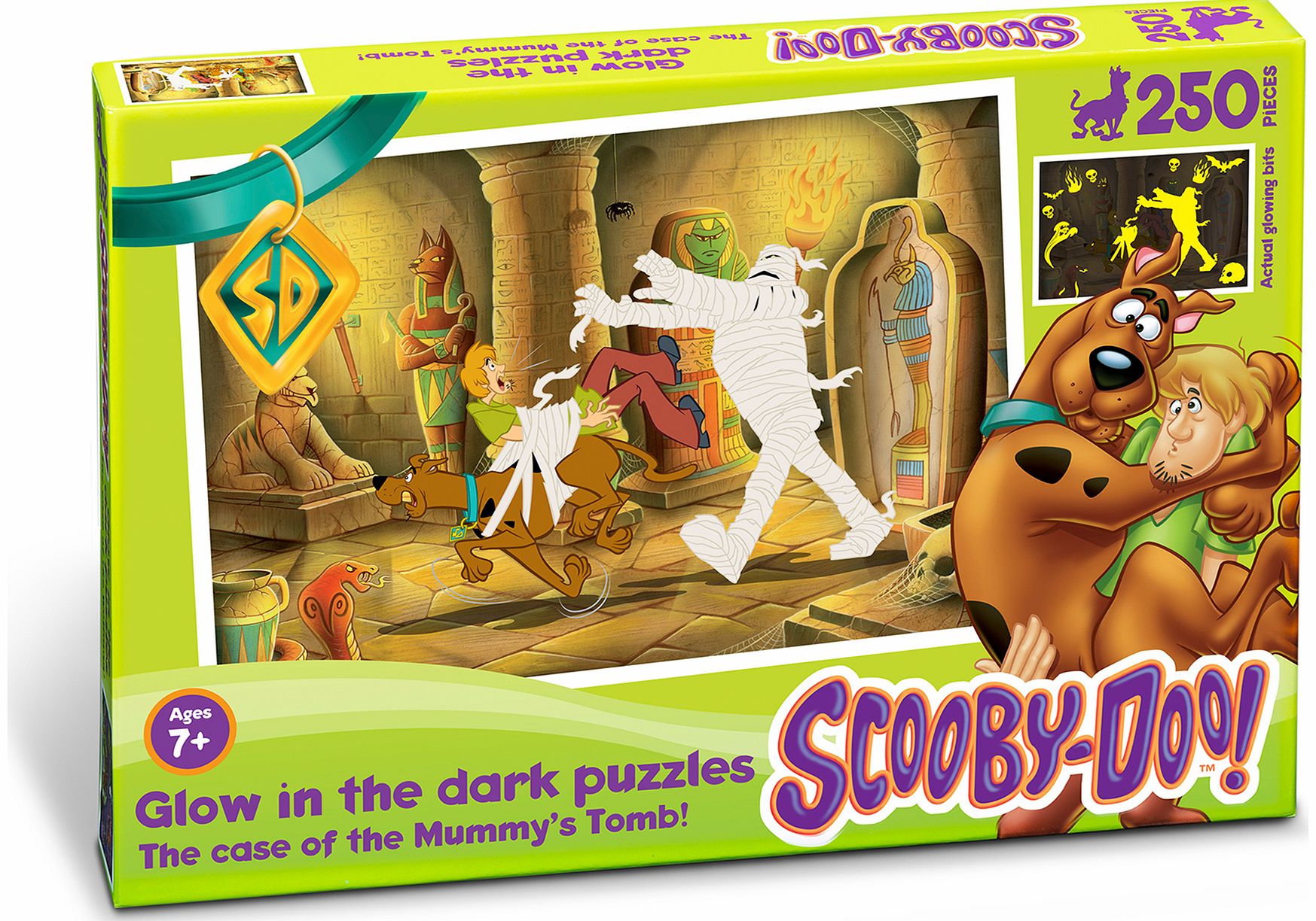 Paul Lamond Games Scooby Doo Mummy Tomb 250 Piece Puzzle