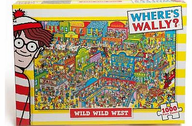 Wheres Wally Wild West 1000 Piece Puzzle