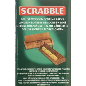 Paul Lammond Scrabble Deluxe Wooden Scoring Racks