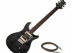 PRS SE Custom 24 Electric Guitar Grey Black +