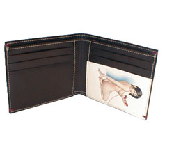 Naked lady wallet