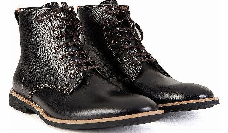 Paul Smith Black Leather Haiti Boots