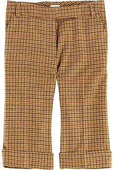 Paul Smith Blue Houndstooth wool shorts