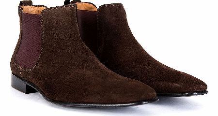 Paul Smith Falconer T-Moro Brown Suede Chelsea