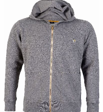 Paul Smith Hooded Zip Thru Grey