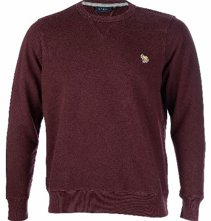 Paul Smith Jeans Classic Logo Jersey Burgundy