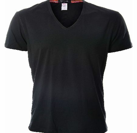 Paul Smith Jeans Cotton Stretch V Neck