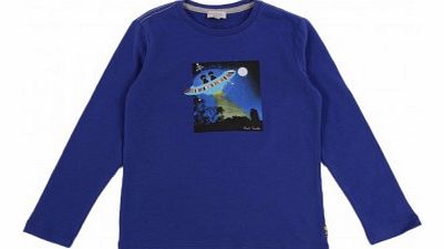 Paul Smith Junior Galaxy T-shirt Blue `3 years,4 years,6 years,8