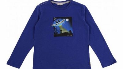 Paul Smith Junior Galaxy T-shirt Blue `3 years,4 years,6 years,8