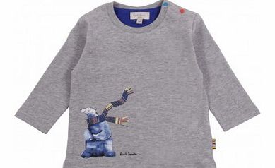 Paul Smith Junior Geth T-shirt Grey `3 months,6 months,12