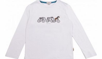 Paul Smith Junior Ghislain T-shirt White `3 years,4 years,6