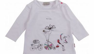 Paul Smith Junior Gine T-shirt White `3 months,6 months,12