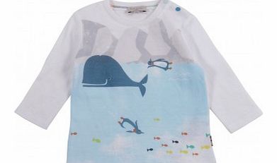 Paul Smith Junior Guenole T-shirt White `3 months,6 months,12