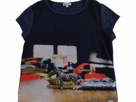 Paul Smith Junior Heida zebra T-shirt Multicoloured `8 years,12