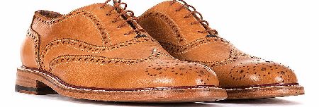 Knight Dip-Dyed Tan Brogues