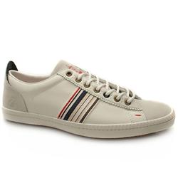 Male P.S Osmo Vulc Leather Upper Fashion Trainers in White