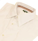 Mens Paul Smith White Cotton Short Sleeve Shirt