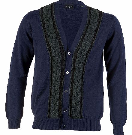 Paul Smith Merino Wool Cardigan